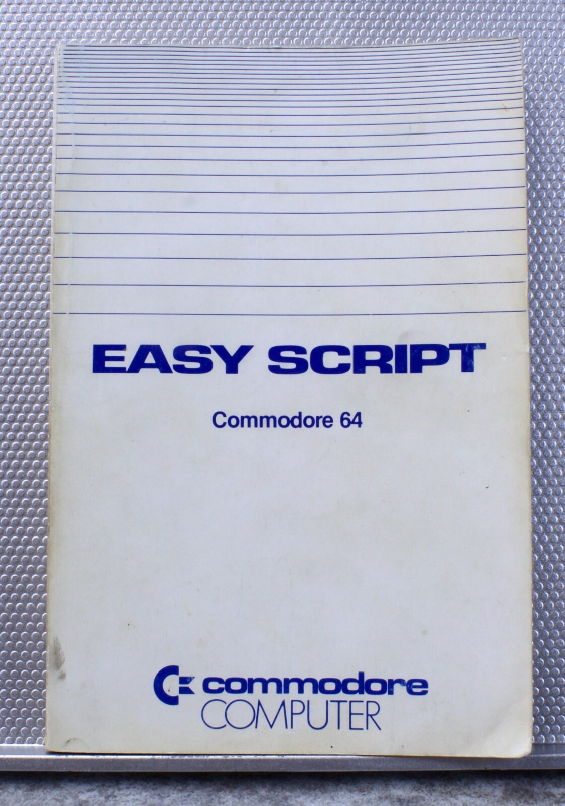 COMMODORE 64 Personal Computer System Guide Easy Script