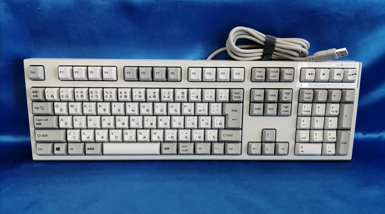 REALFORCE R2SA-JP3-IV/AGAZ08 Keyboard Authentic Official Limited Edition Rare