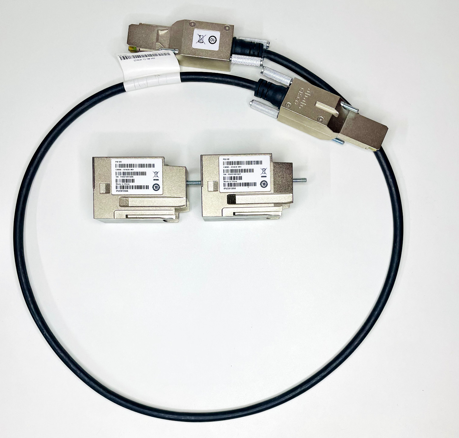 Cisco 3650 Stack T2-1M Full set