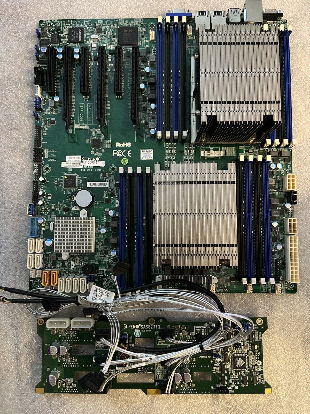 Supermicro X10DRi-TR013Intel  Dual LGA2011 Motherboard System with CPU E5-2680v4