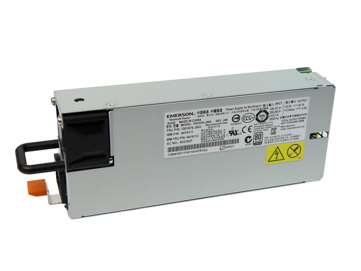 IBM Power Supply Power Supply System X3650 M4 7001676-J002 550W 94Y8112