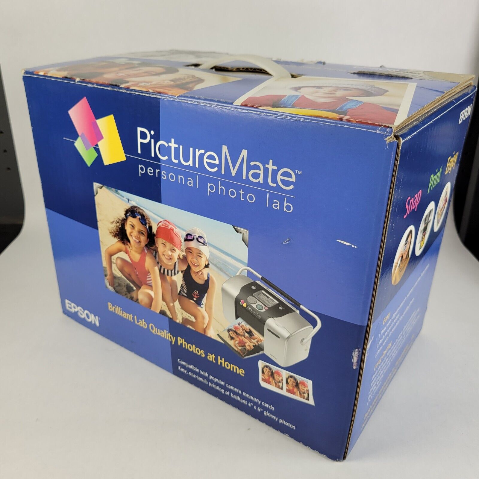 EPSON PictureMate Personal Photo Lab Printer Tested Working