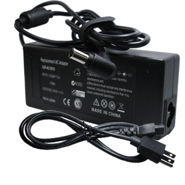Ac ADAPTER POWER for SONY VAIO VGN-CS320J/R VGN-NW240F/S VGN-CR4000 VGN-CR490