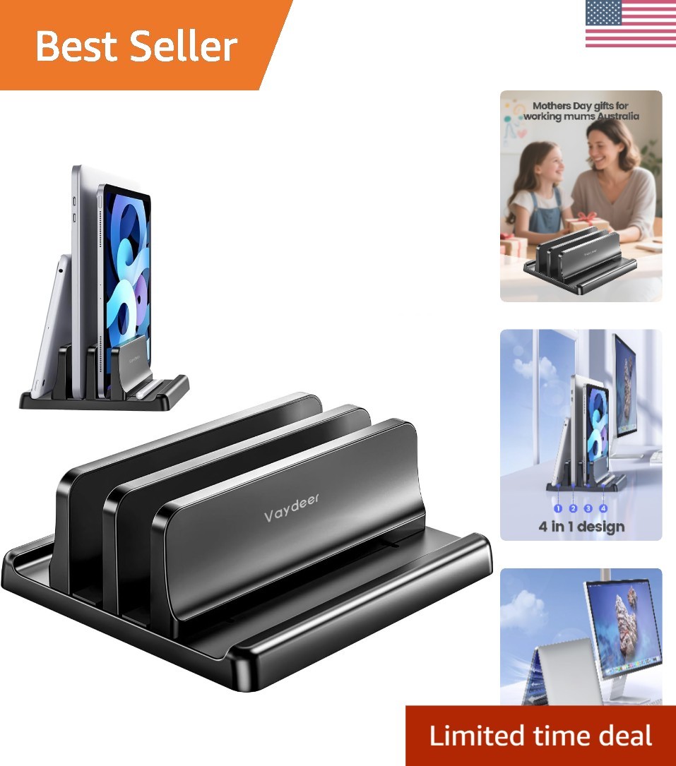 Elegant Vertical Laptop Organizer - Perfect Gift for Students & Professionals