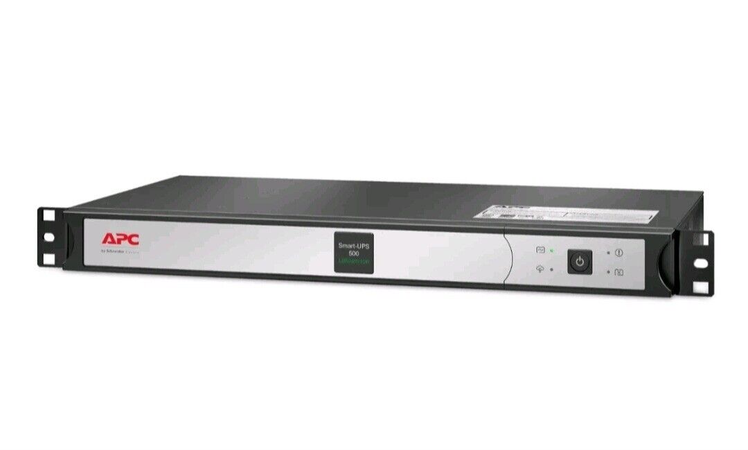 APC Smart-UPS Li-Ion 500VA Short Depth with SmartConnect 1U UPS SCL500RM1UC