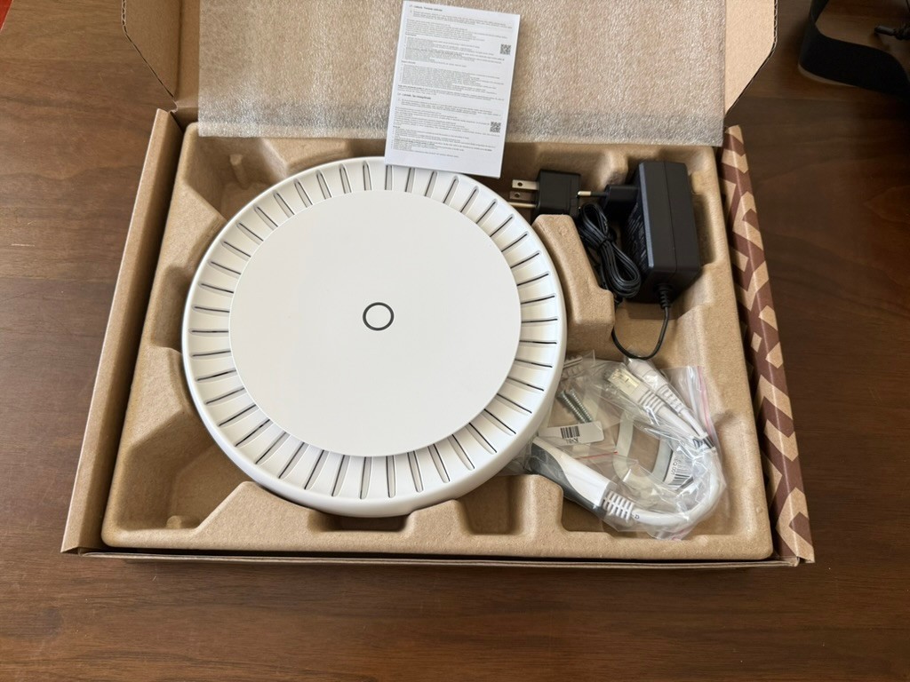 MikroTik cAP ax WiFi 6 Dual Band Wireless Access Point cAPGi-5HaxD2HaxD New