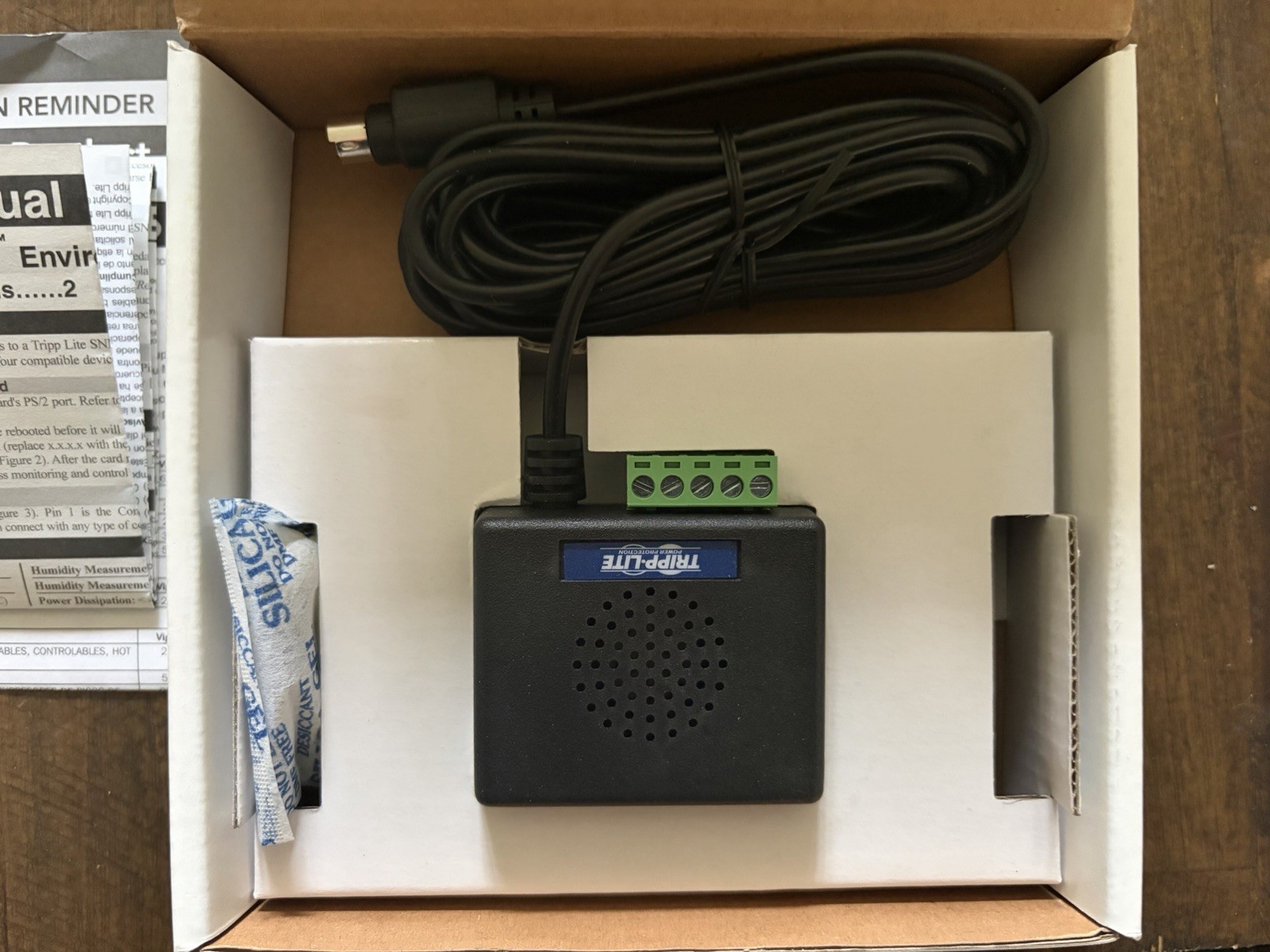 Tripp Lite EnviroSense Rack Environment/Humidity Sensor Transmitter AC8895 (G47)