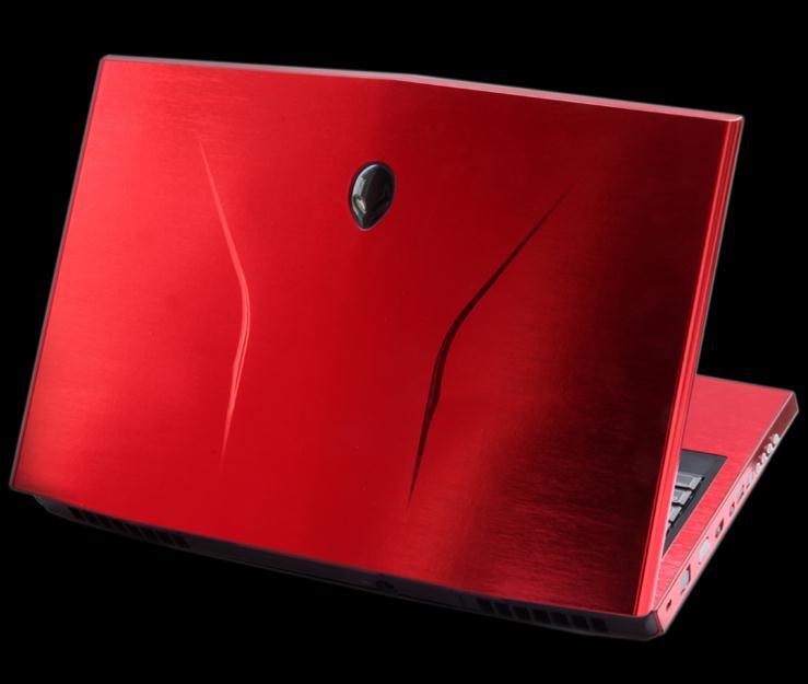 KH Special Laptop Color Metal Leather Skin Fit Dell Alienware M17X R3 R4 2012