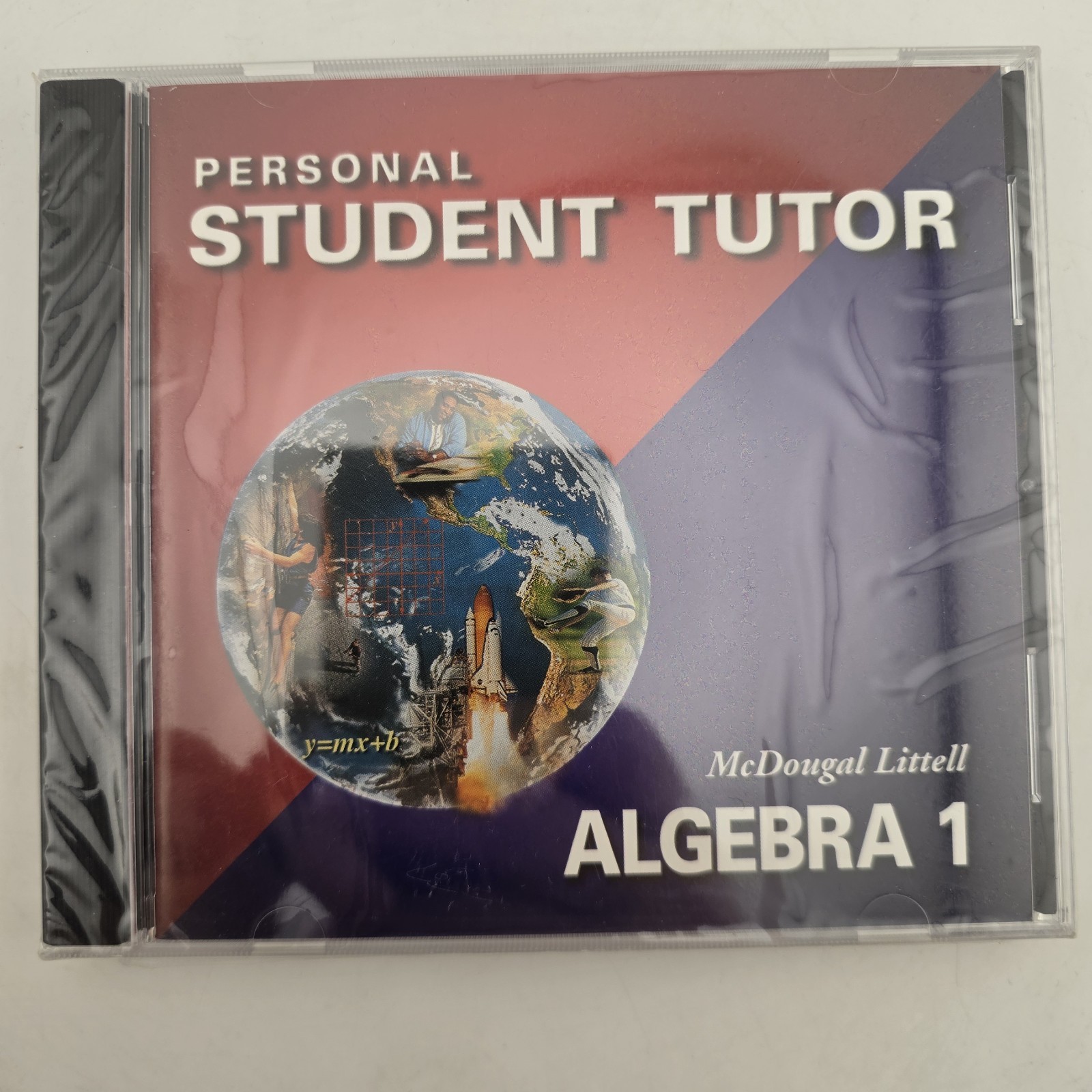 McDougal Littell Algebra 1 Personal Student Tutor 2001 PC CD-ROM SEALED - New