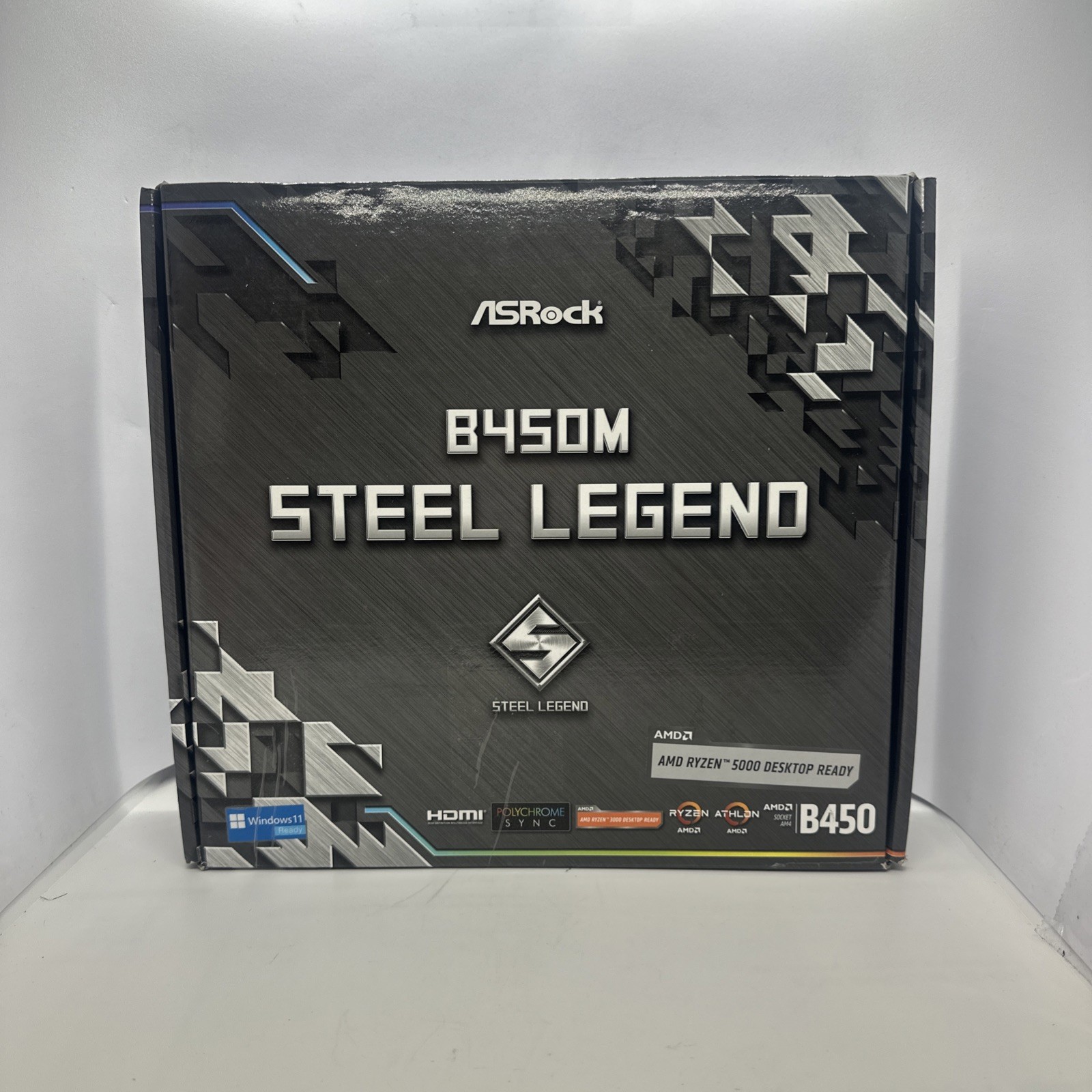 ASRock B450M STEEL LEGEND Micro ATX AM4 DDR4 GAMING Motherboard