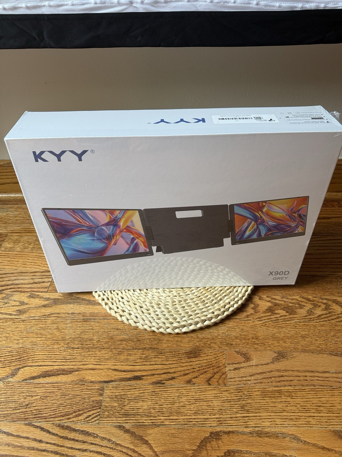 KYY Laptop Screen Extender, 15.6" Travel Portable Monitor 