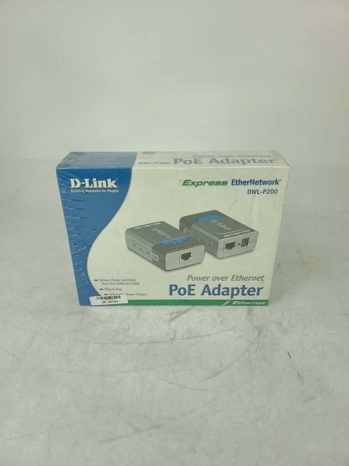D-Link DWL-P200 Express EtherNetwork PoE Adapter New and factory sealed.