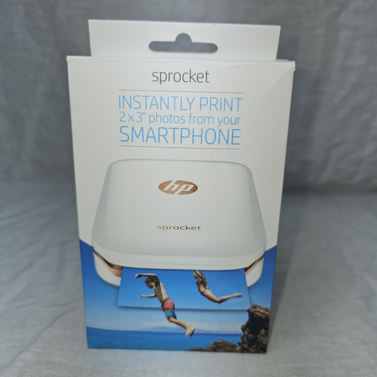 HP Sprocket 100 Portable Pocket 2" x 3" Photo Printer For Smartphone X7N07A 