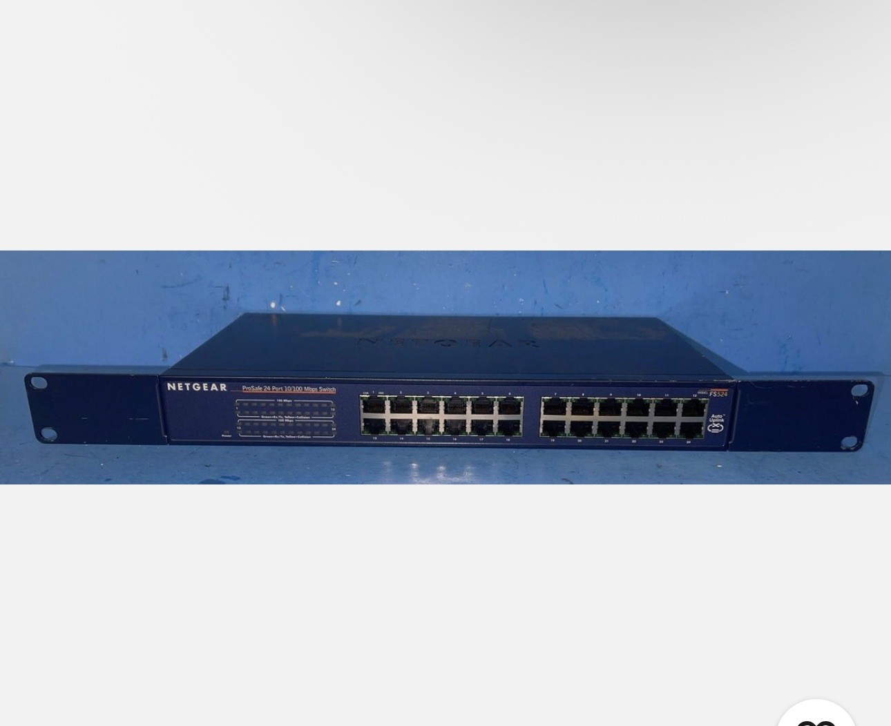 NetGear  ProSafe (FS524) 24-Ports External Switch