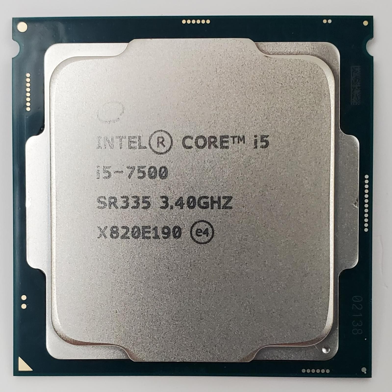 Intel Core i5-7500 SR335 3.40GHz Processor | Grade A | 13994dr