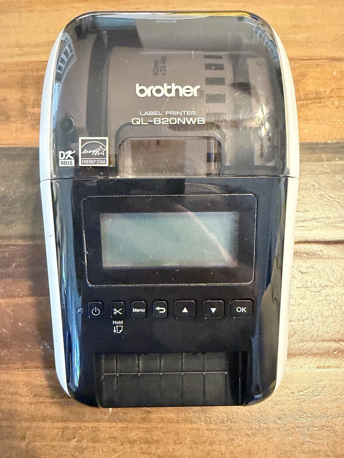 Brother QL-820NWB Thermal Label Printer USB/Ethernet/Bluetooth + Power Cord