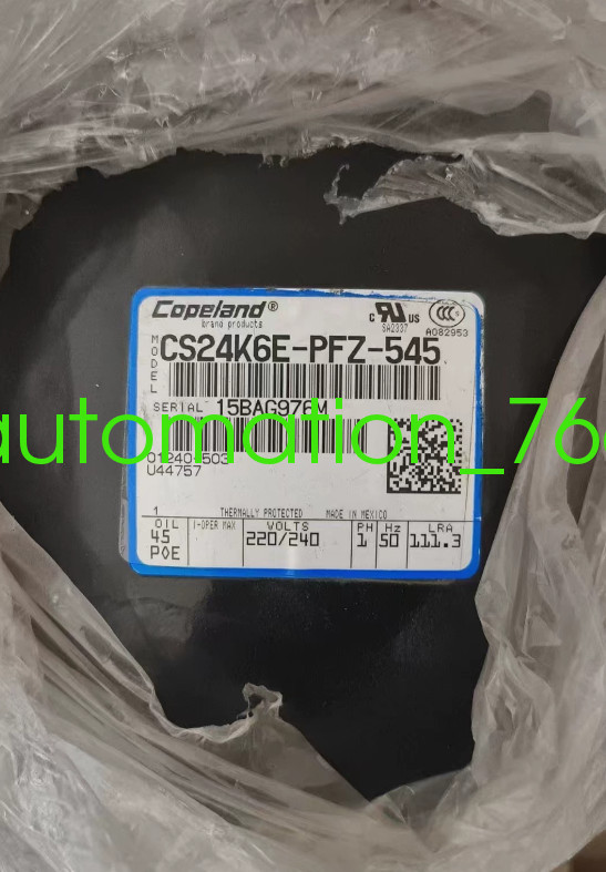 1PCS NEW Copeland CS24K6E-PFZ-545 Compressor shipping Via DHL/Fedex