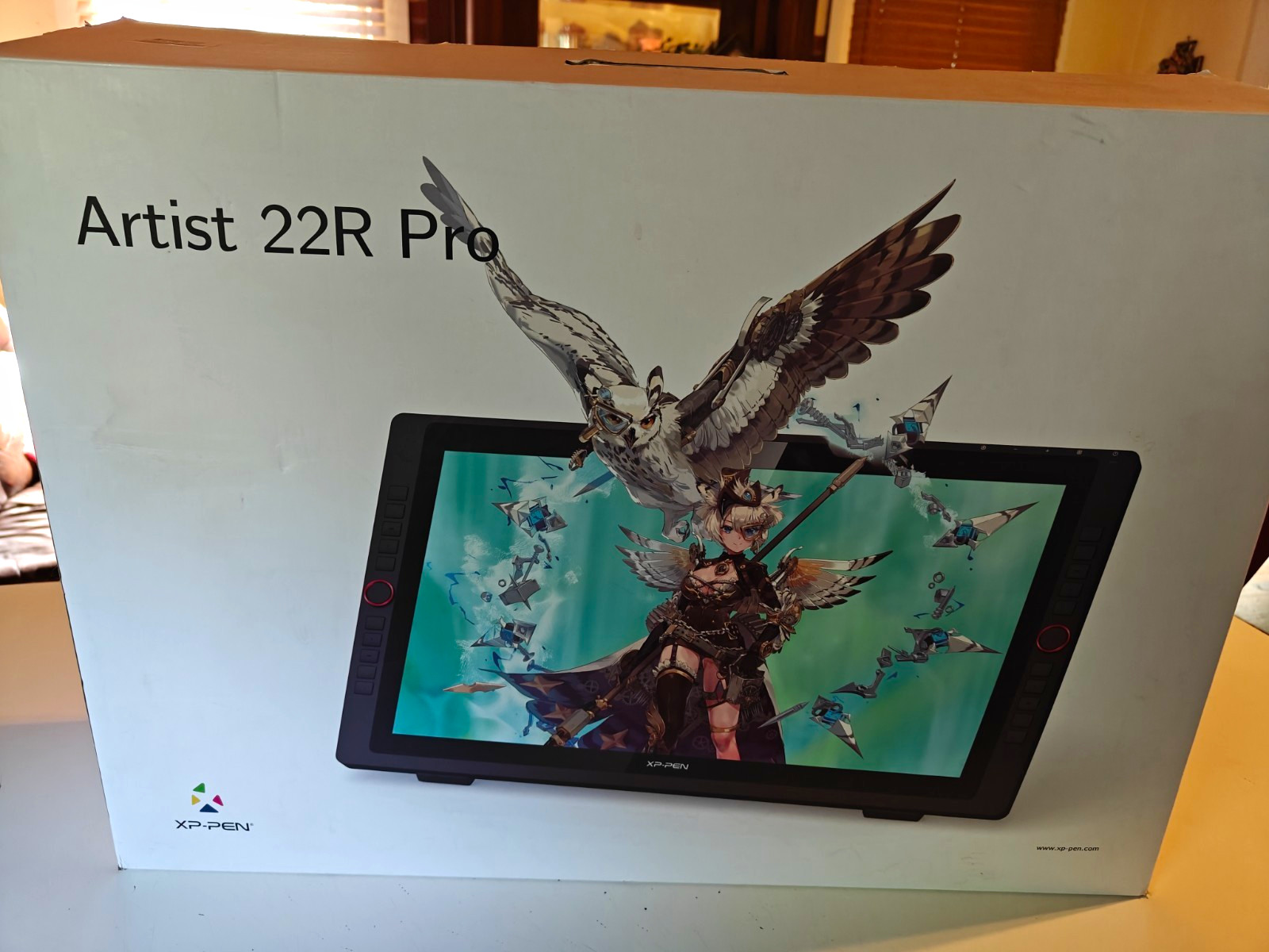 XP-Pen Artist 22R Pro Graphics Tablet Pen Display USB-C HDMI VGA