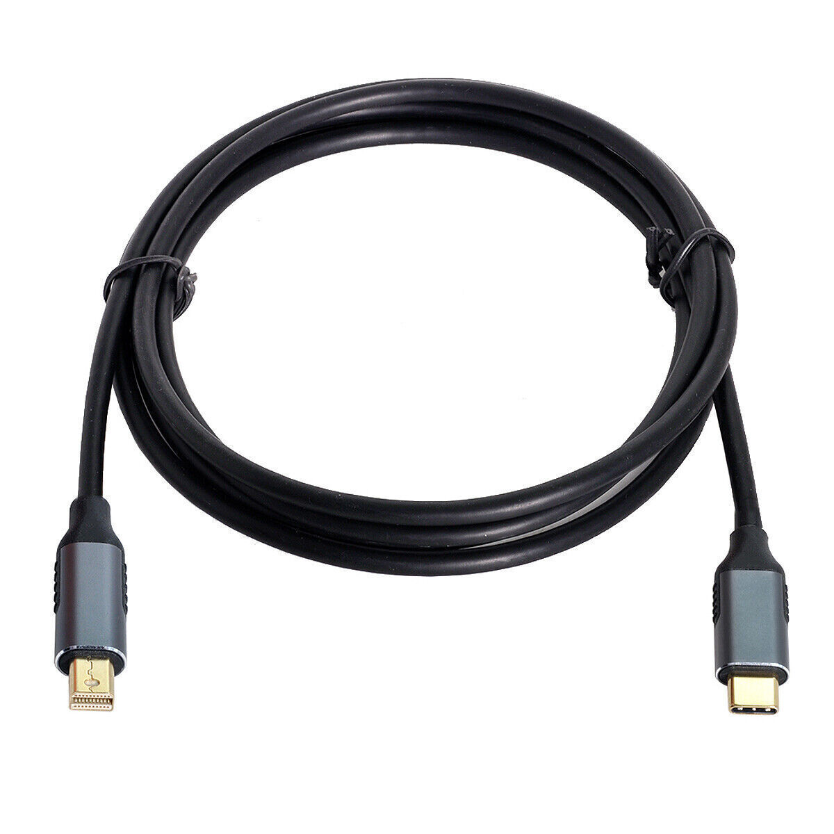 1.8m USB3.1 Type C Source to Mini DisplayPort DP Displays 4K Monitor Cable