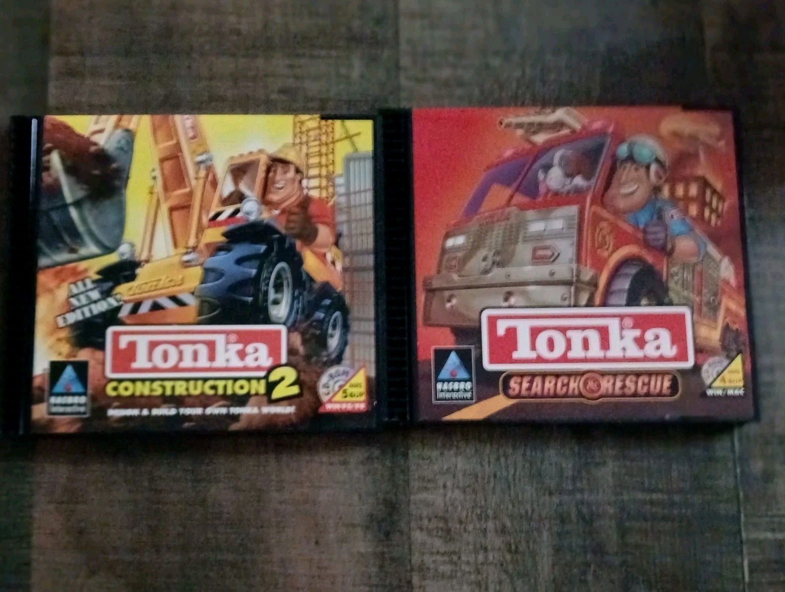 2 Tonka PC/MACGAMES Construction 2 & Search And Destroy Windows 95/98, Macintosh