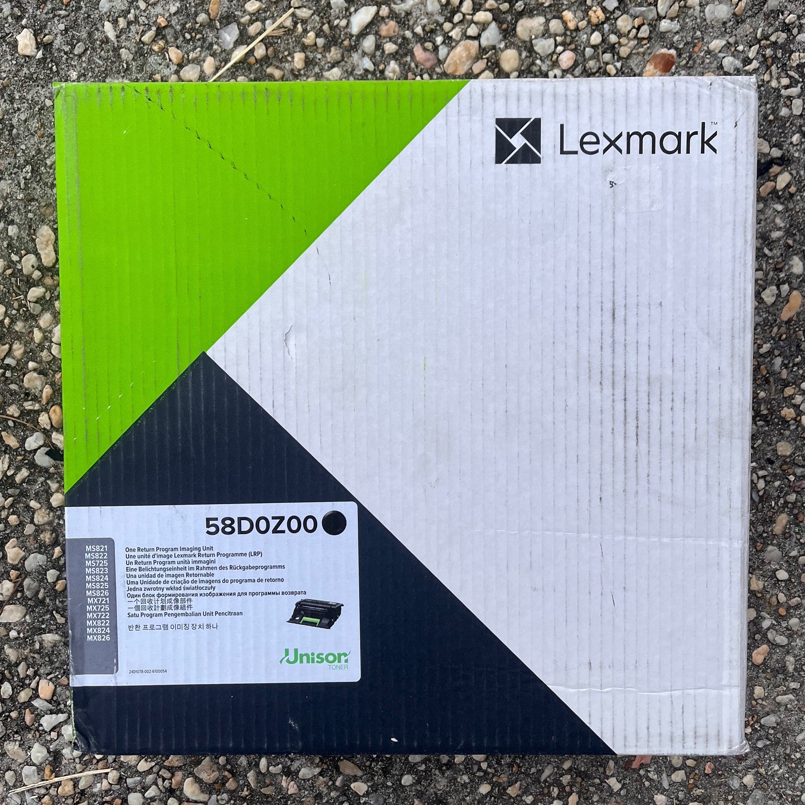 Lexmark 58D0Z00 Return Program High-Yield Imaging Unit - Black New