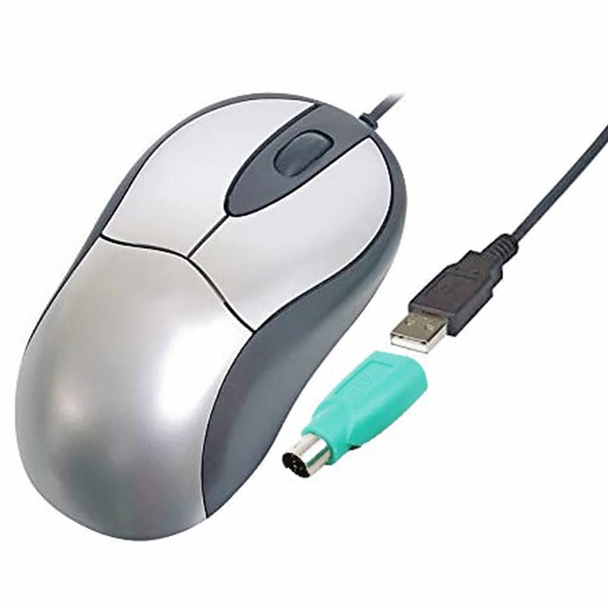 Optical USB PS/2 Combo Mouse Digitus DA-20116 Ergonomic High Precision