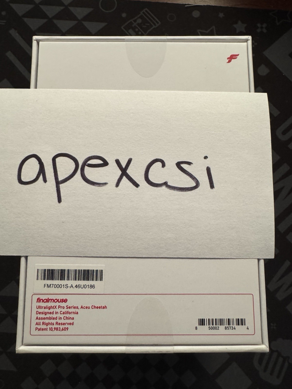 Final Mouse UltralightX Aceu Cheetah Gaming Mouse (small)