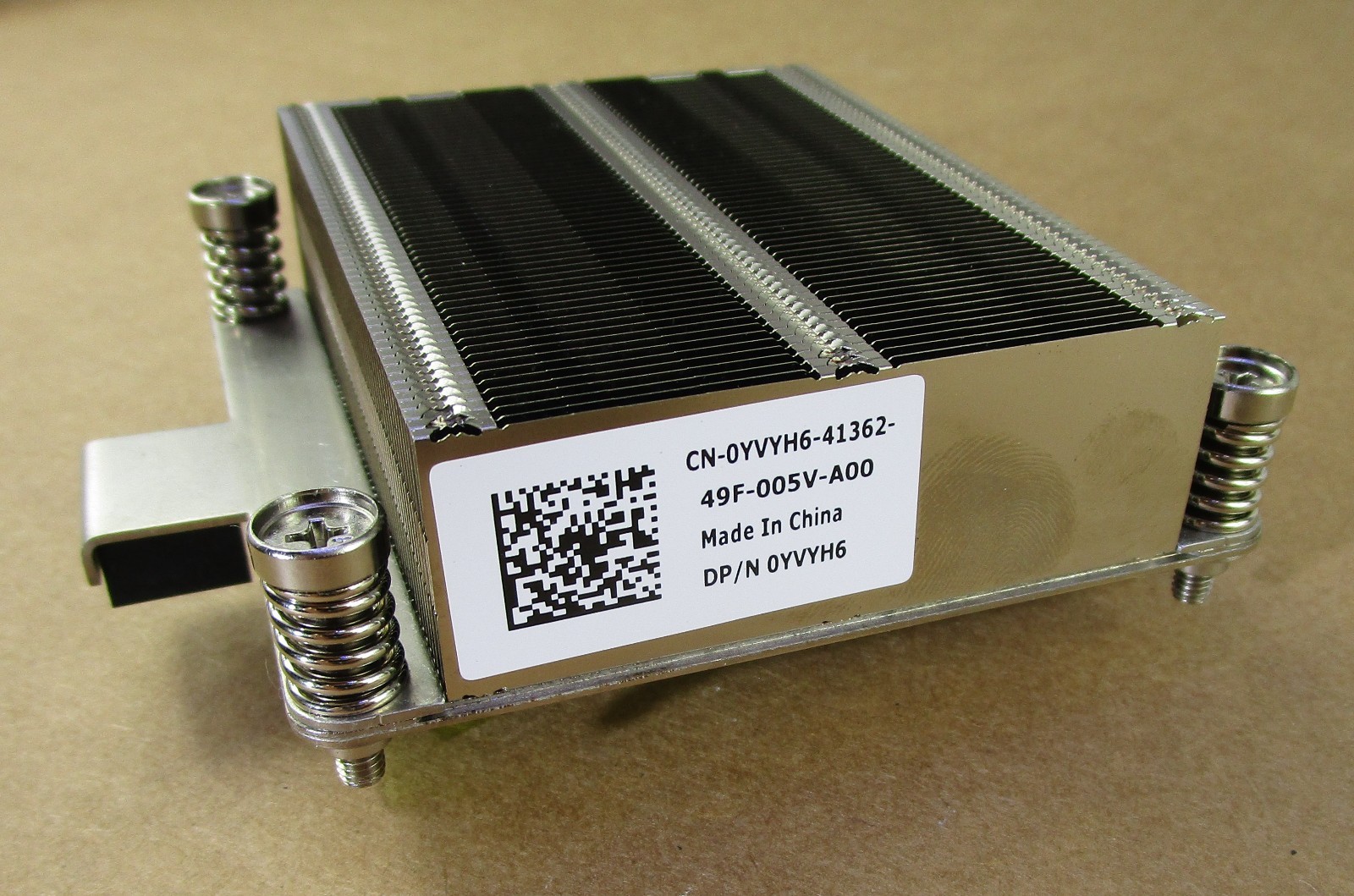 DELL HEATSINK FOR DELL POWEREDGE C6220 - SCREW DOWN HEATSINK YVYH6