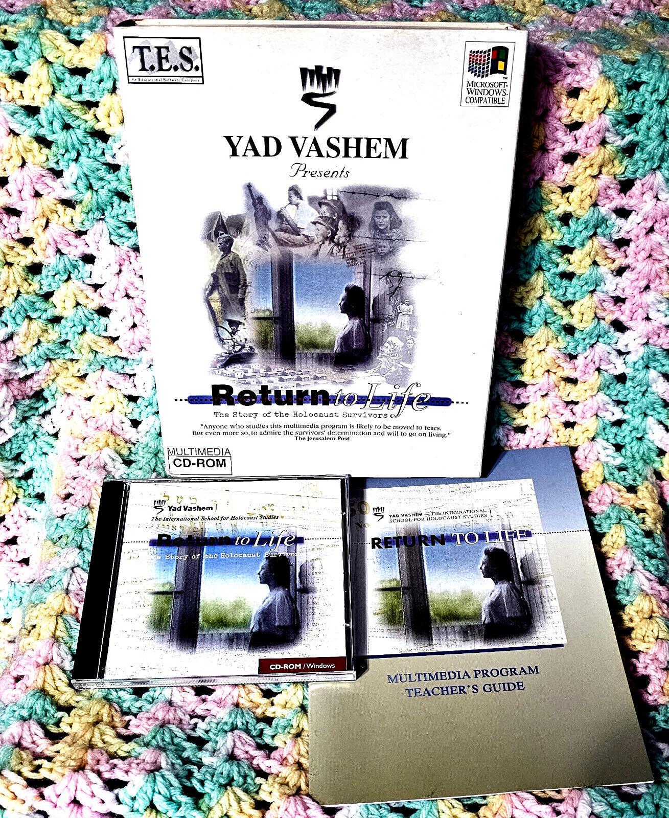 Return To Life 1997 Yad Vashem CD ROM Jewish Story of the Holocaust Survivors