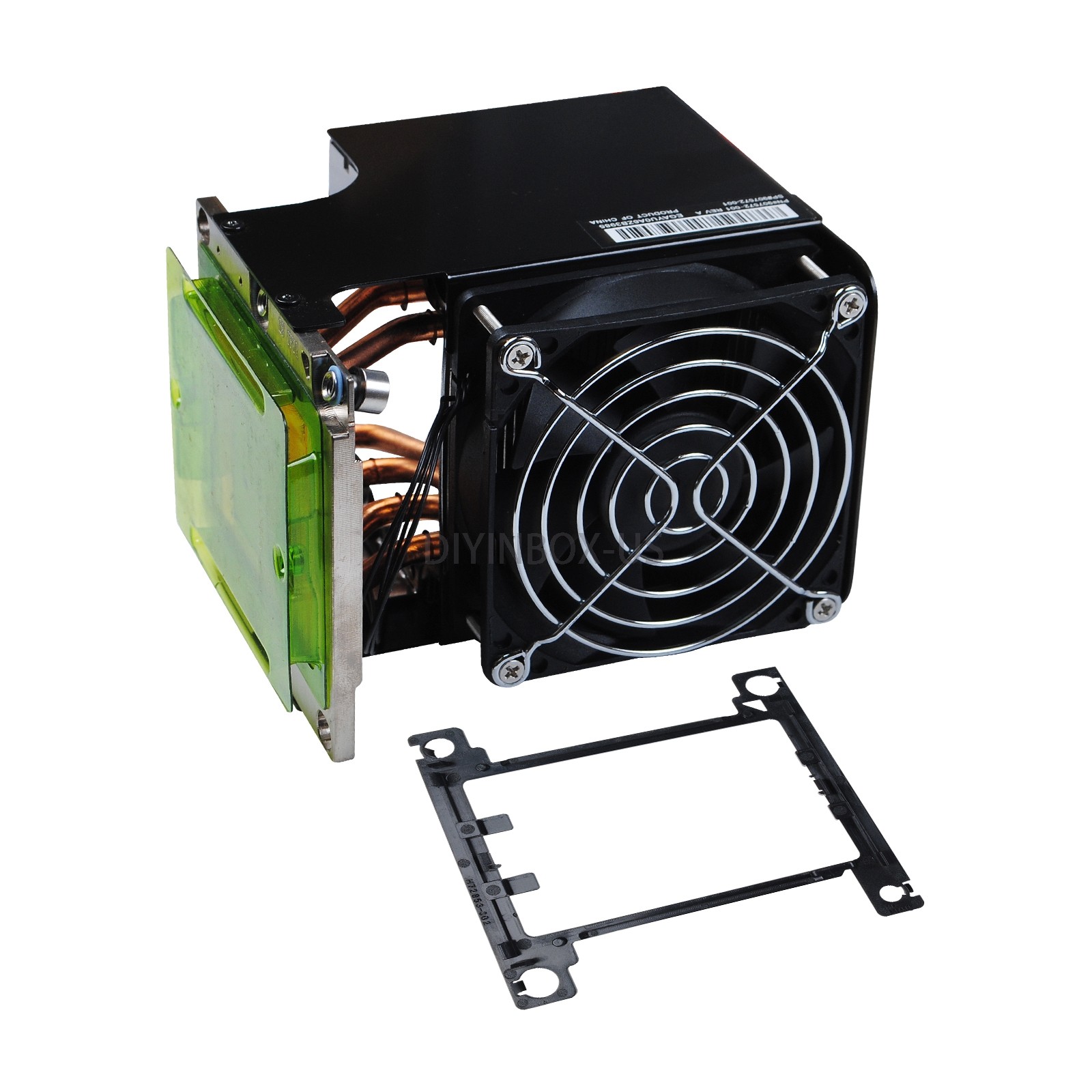 For HP Z8 G4 Workstation 2nd CPU Heatsink 460503F00-17J-G 907572-001 w/CPU Cage