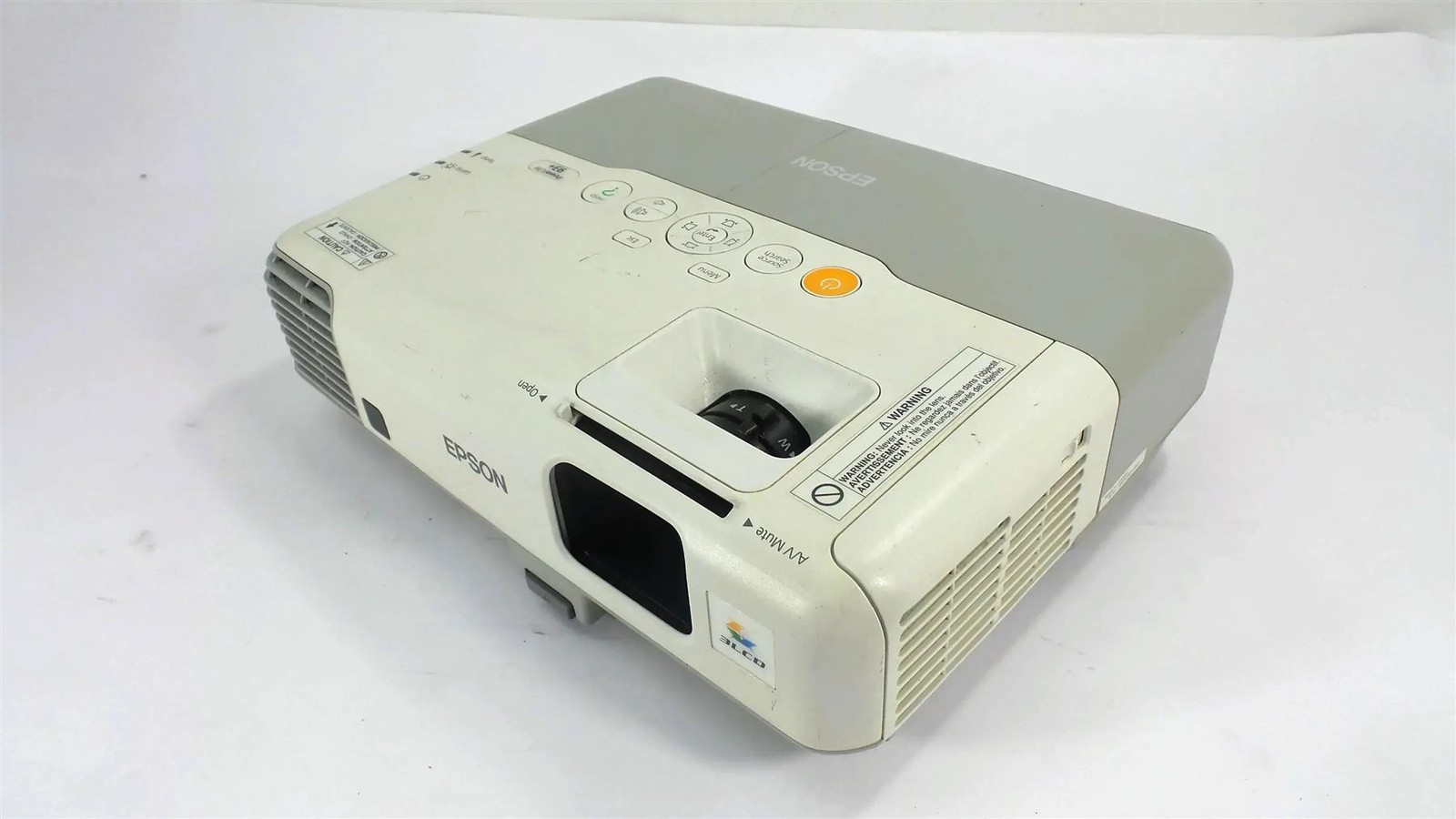 Epson PowerLite 93+ 3LCD Home Ciema Projector - Lamp Timer : 00 Hours