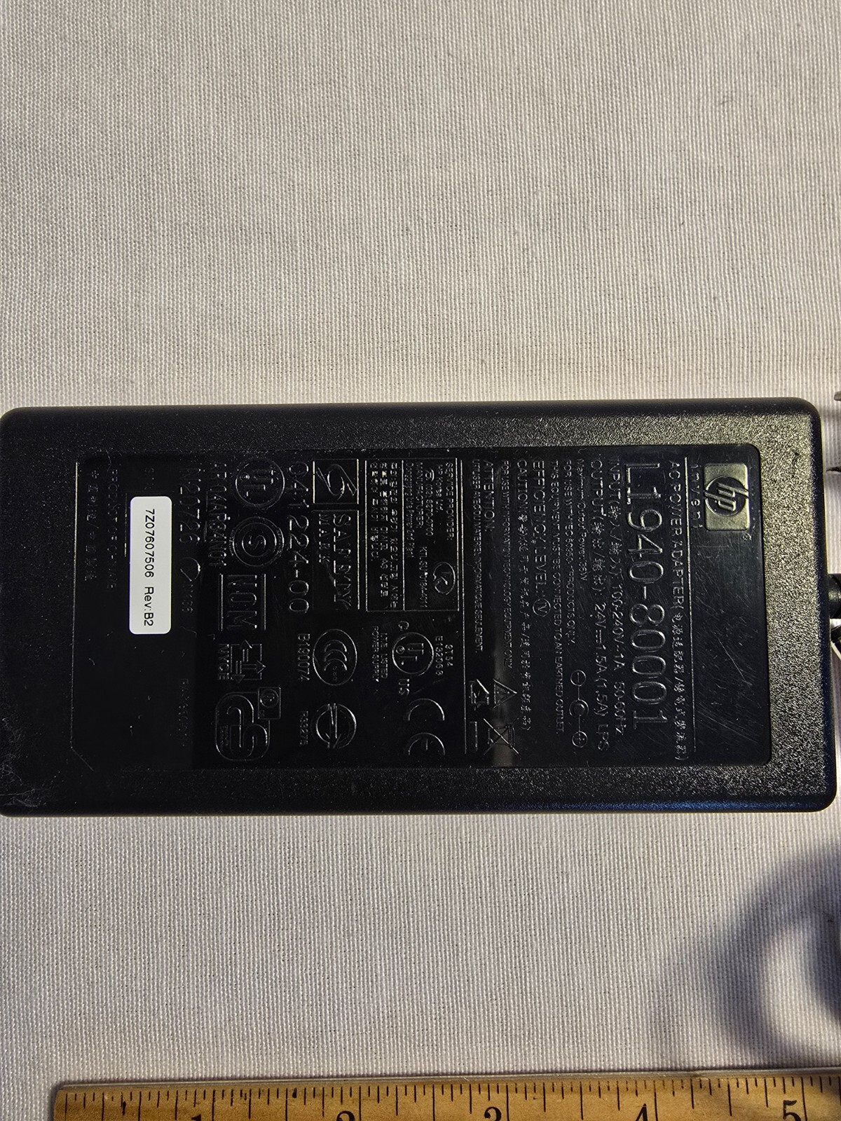 HP L1940-80001 AC Power Adapter Charger Supply Genuine 24V 1.5A Output