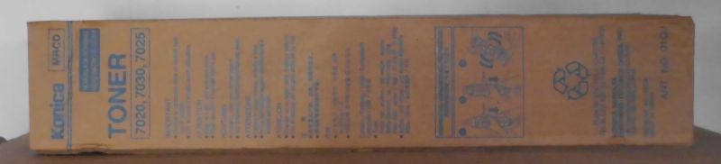 Original Konica Minolta 30449 toner 01QJ black for 7020 7030 7025 original packaging A