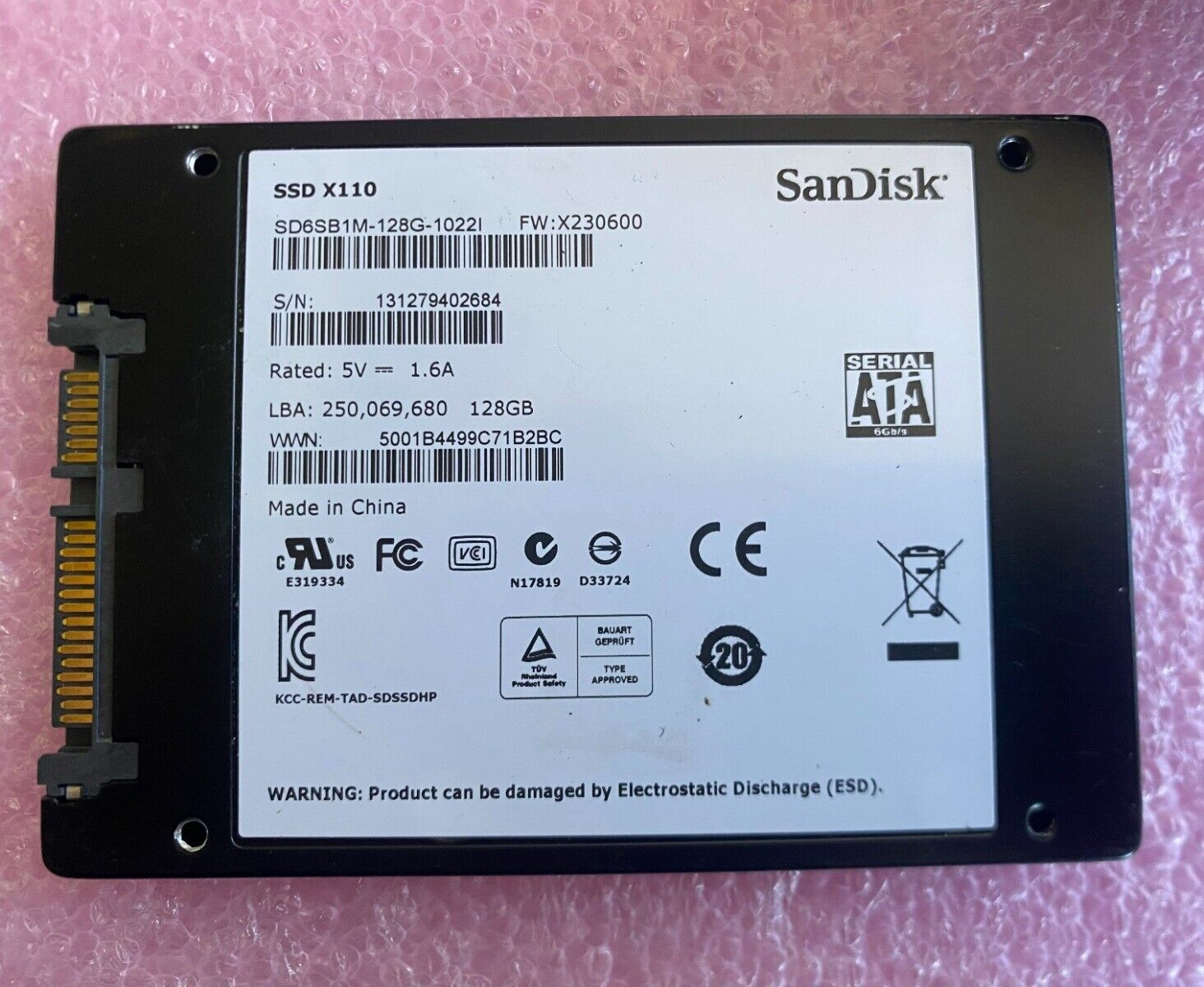 SanDisk X110 128GB 2.5