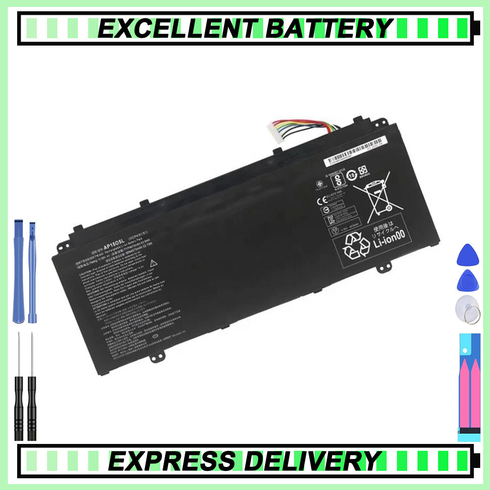 for Acer Battery AP15O5L AP15O3K AP1505L AP1503K (3ICP4/91/91) 11.55V 53.9Wh