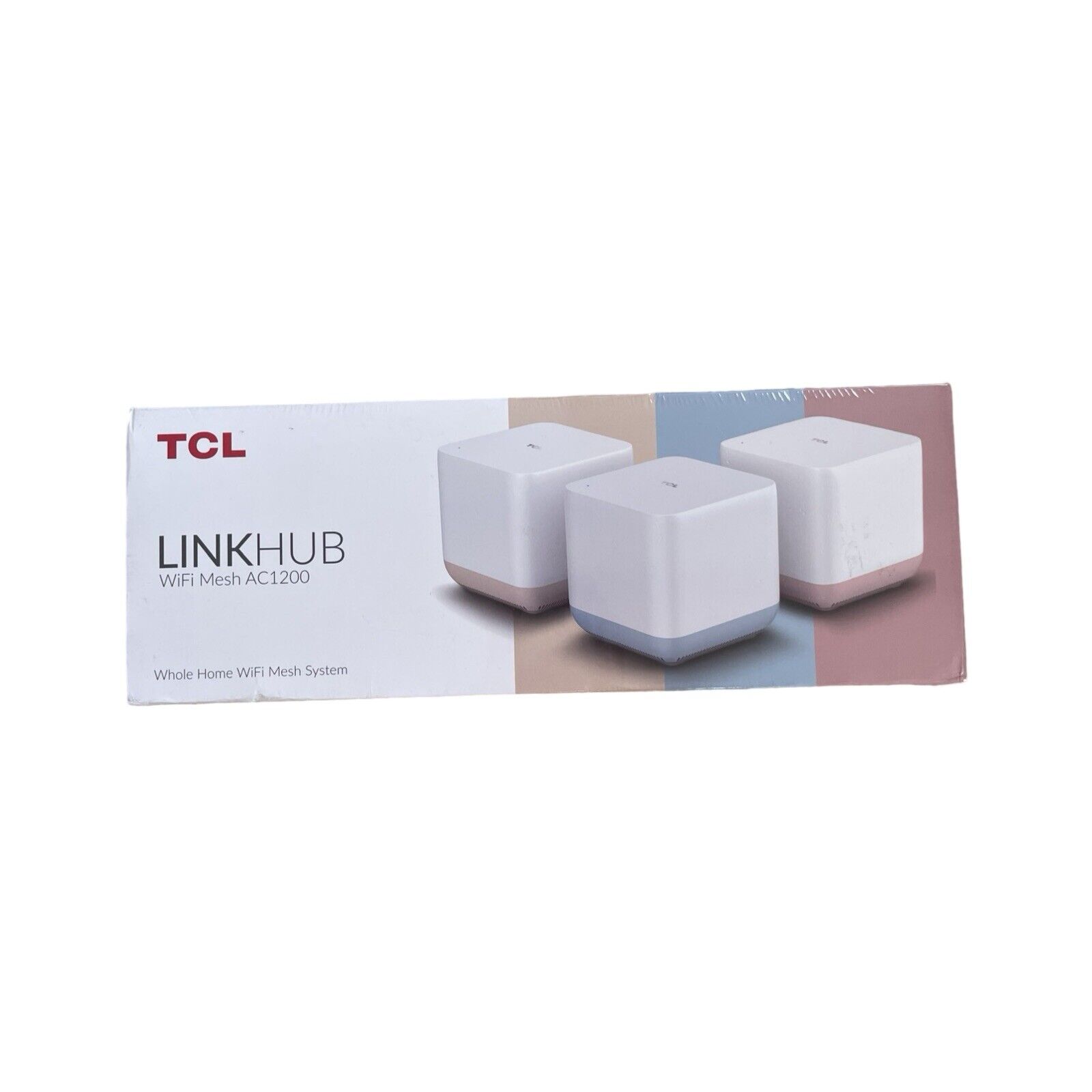 NEW TCL LINKHUB AC1200 Wi-Fi Mesh Router ( 3-Pack ) Whole Home WiFi Mesh System.