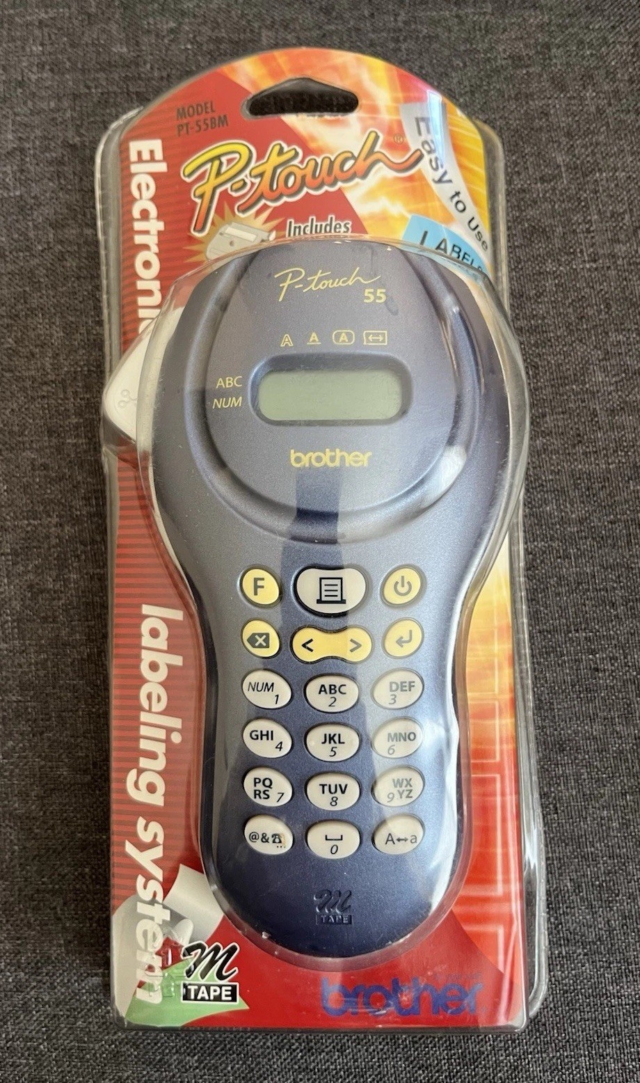 Brother P-Touch PT-55BM Label Thermal Printer M Tape Brand New