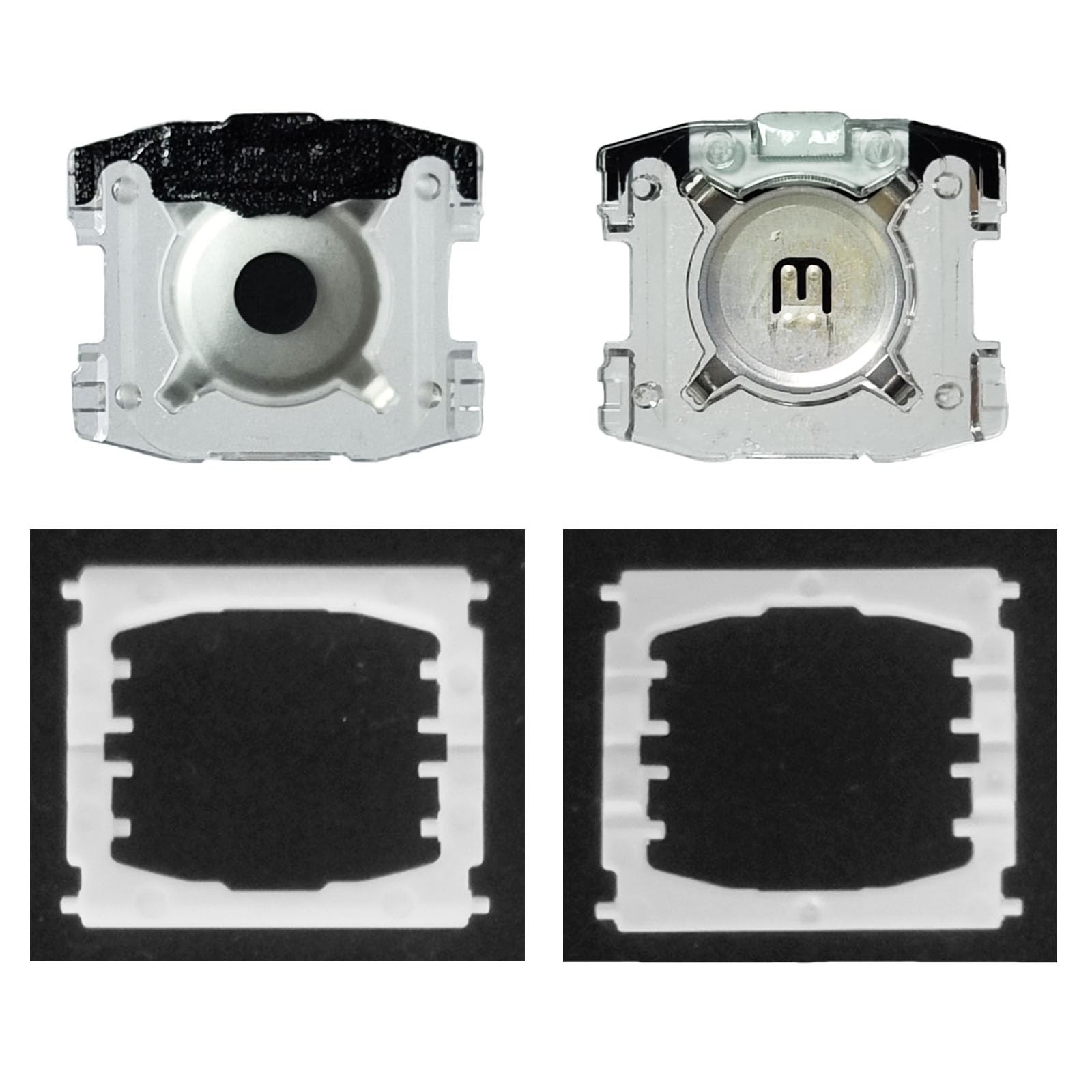 Individual Number/Letter/Symbol Key Cap Base Gaskets (2pcs) + Butterfly Clip ...