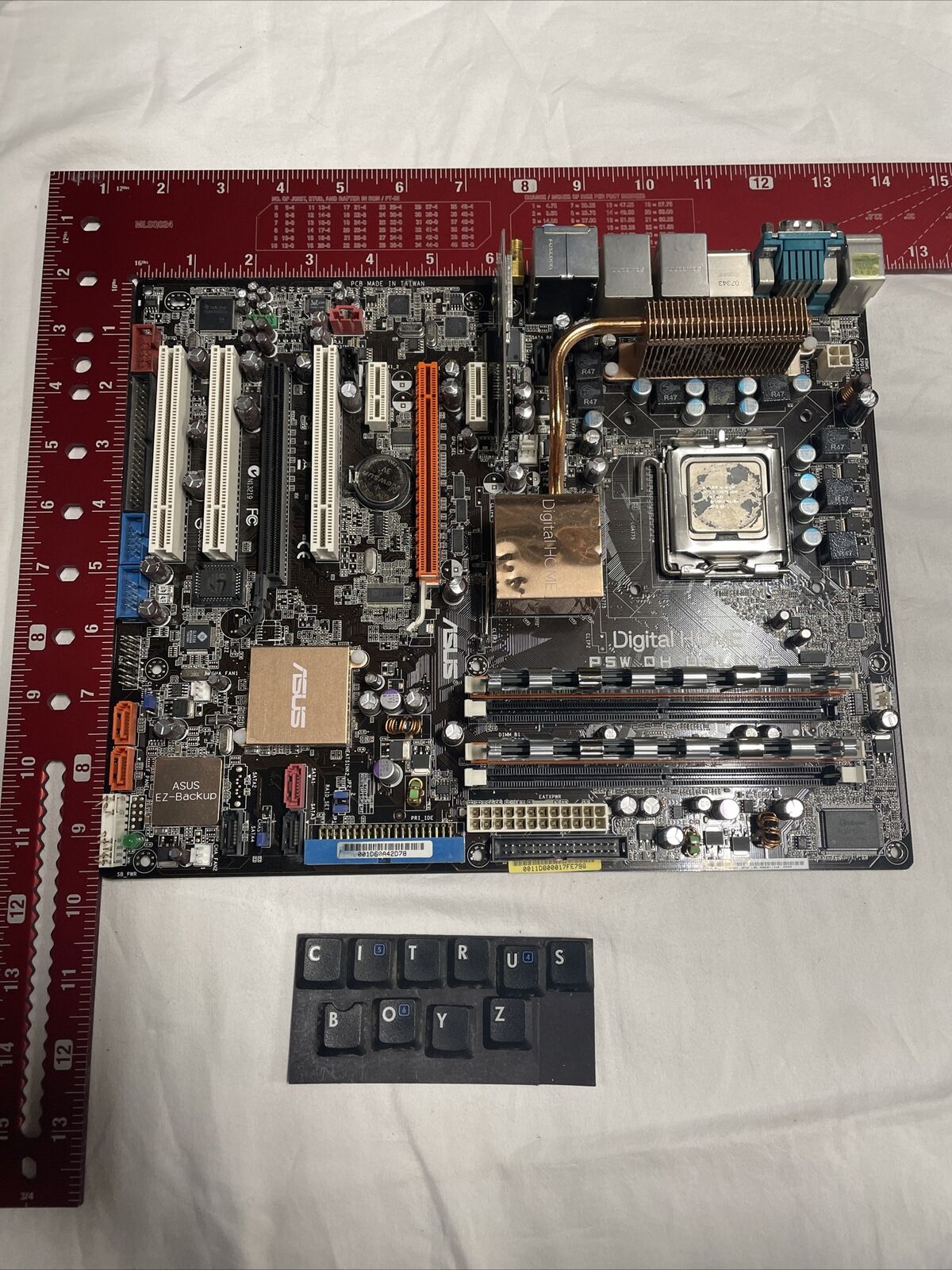 ASUS P5W DH Deluxe Digital Home Series with Intel 975X/ICH7R ATX Motherboard  