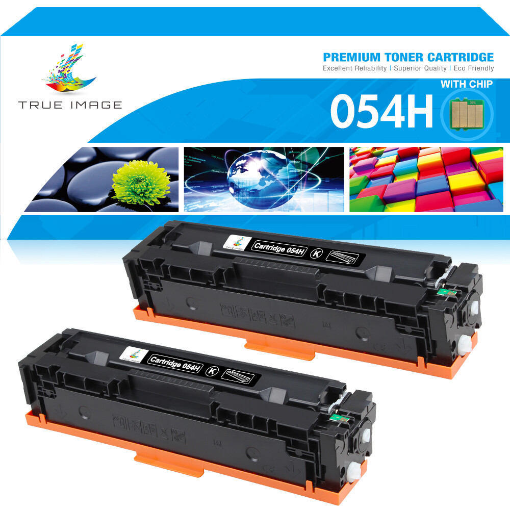 2PK CRG 054 054H Black Toner Cartridge For Canon 054 ImageCLASS MF644CDW Print