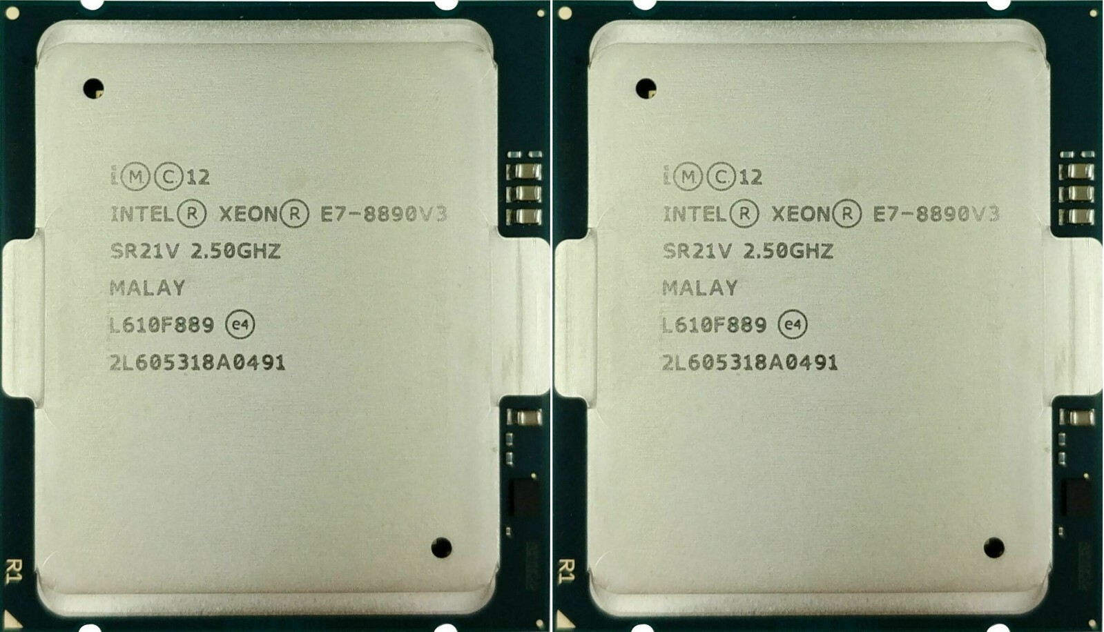 2 x INTEL XEON 18 CORE E7-8890V3 PROCESSOR 2.5GHZ 45MB SR21V CPU