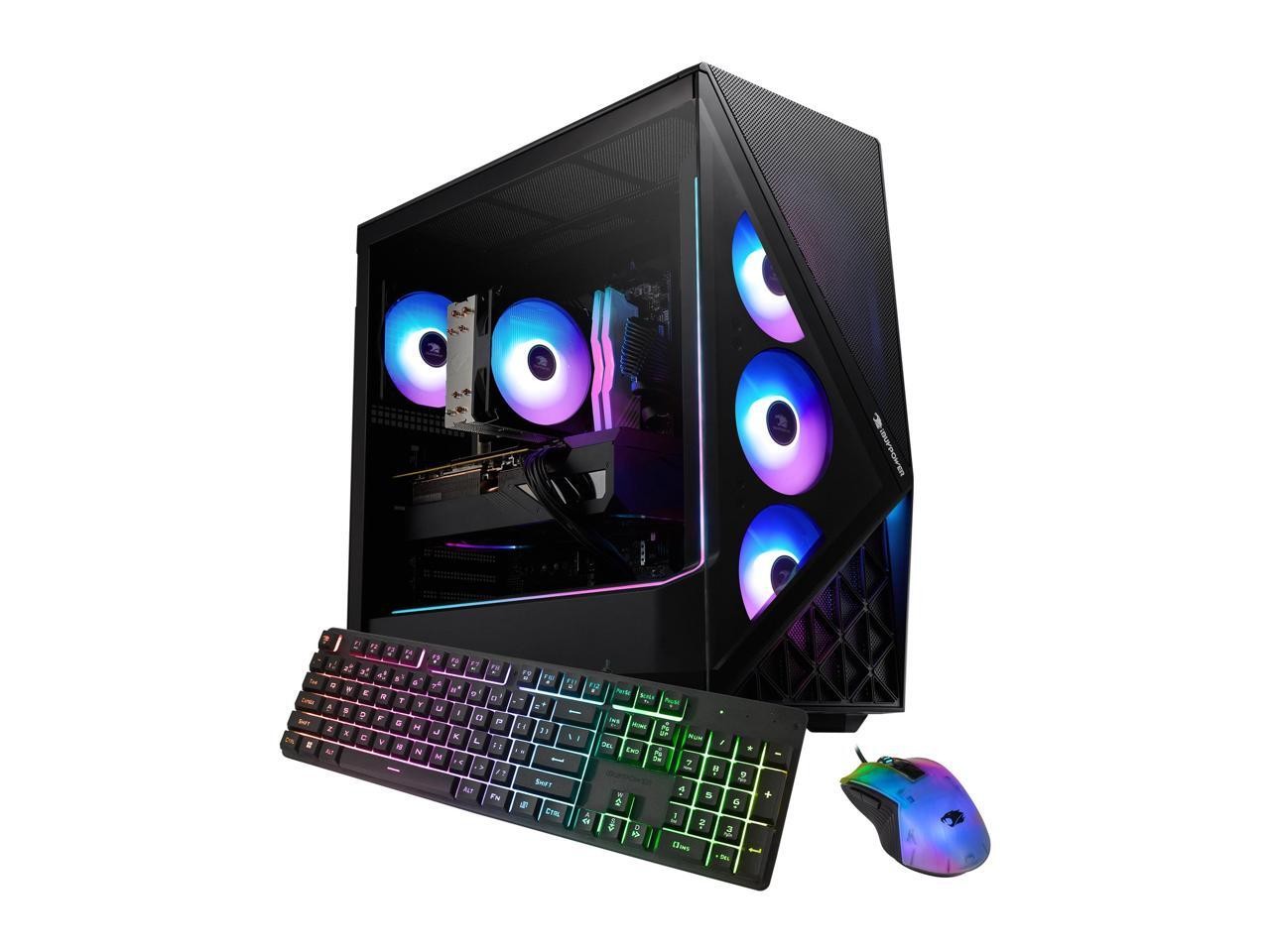 iBUYPOWER Slate Gaming PC Desktop - Intel Core i9 14900F, NVIDIA GeForce RTX
