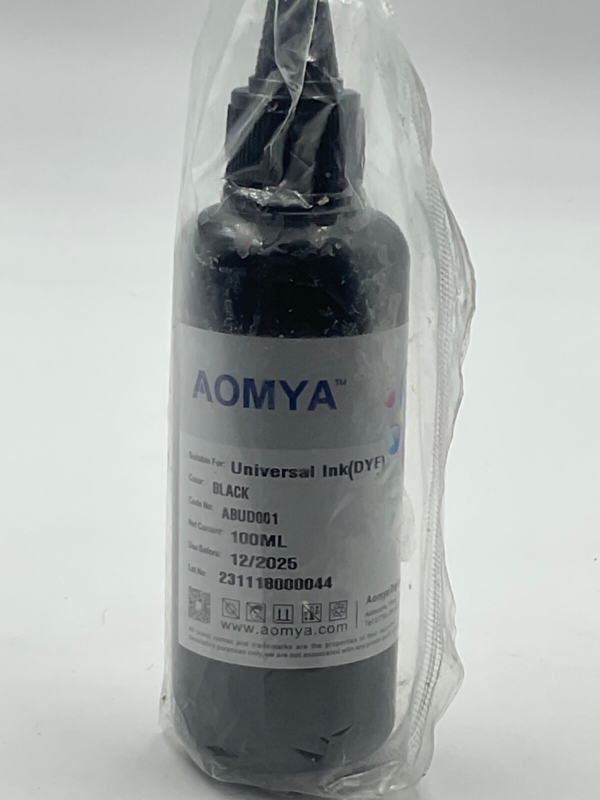 Aomya 100ml Black Refill Ink Universal for HP