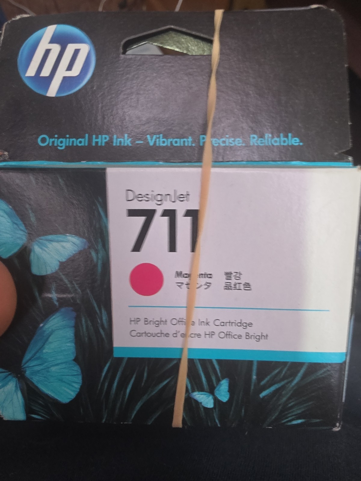 New HP 711 CZ131A Magenta Ink Cartridge. 3 PACKS