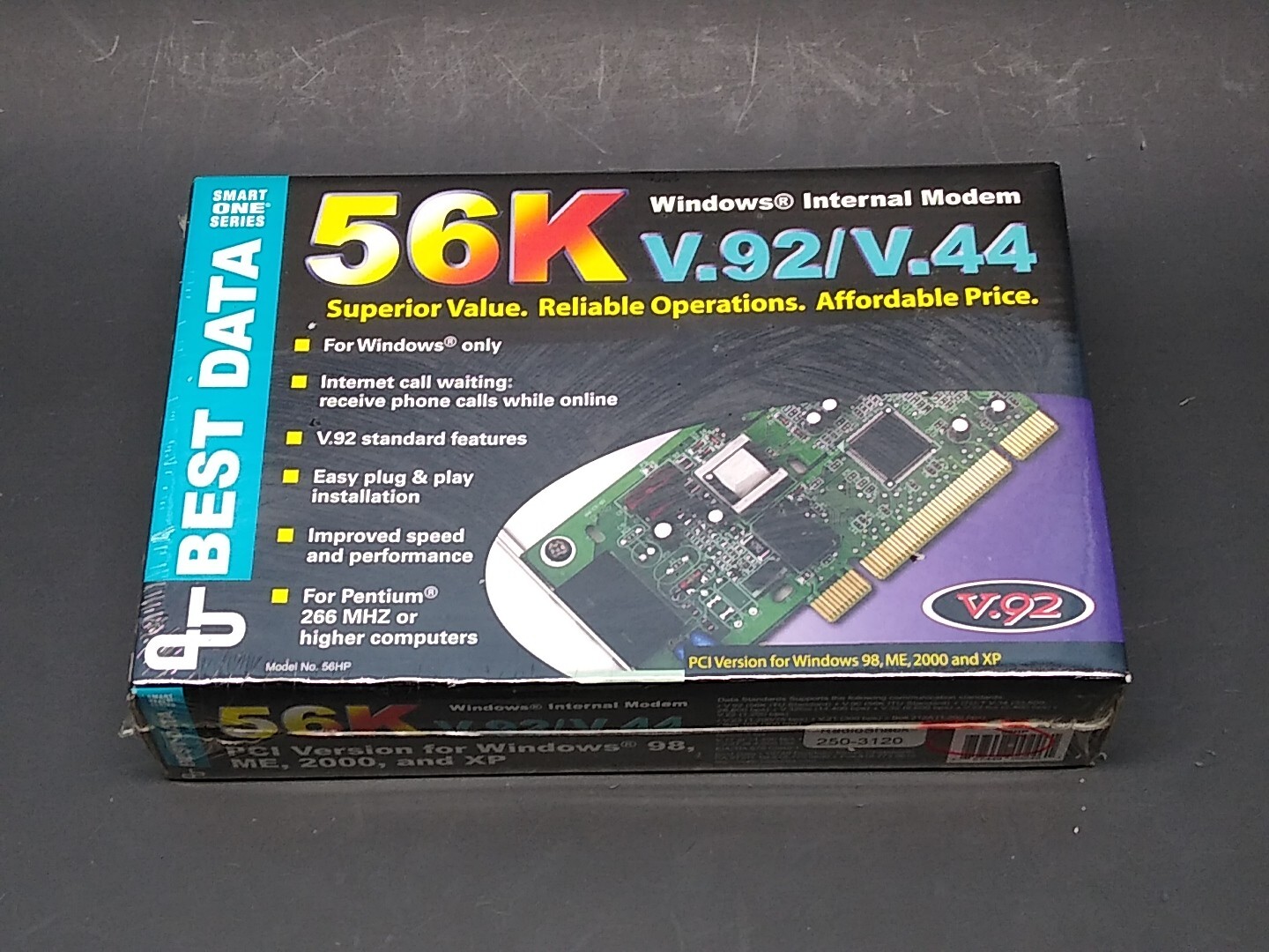 Best Data Windows 56K V.92/V.44 Windows Internal Modem - Smart One Series V.92