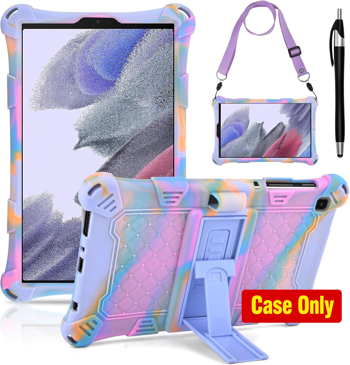 Soft Silicone Protective Cover Case for Samsung Galaxy Tab A7 Lite 8.7 inch 2021