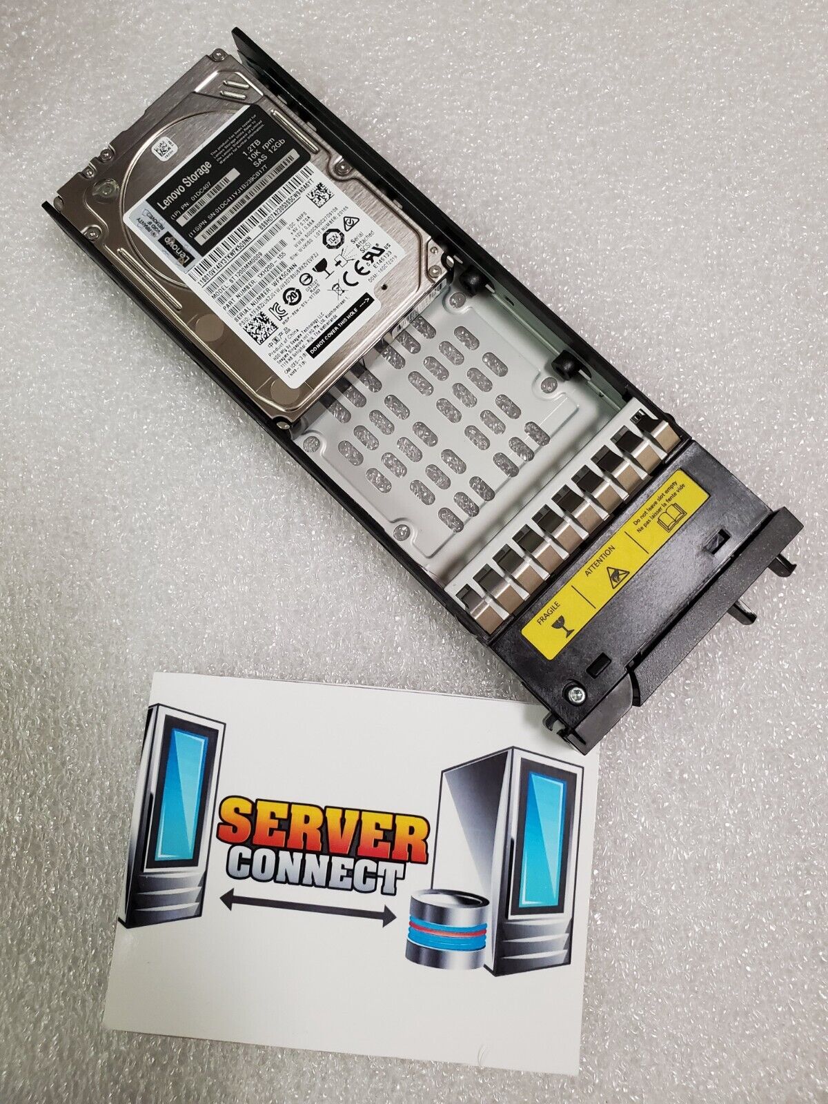 -- SERVER PULLS -01DC407 LENOVO 1.2TB 10K SAS 2.5