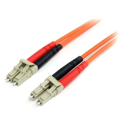 StarTech FIBLCLC2 2m Duplex Fiber Patch Cable LC-LC Orange