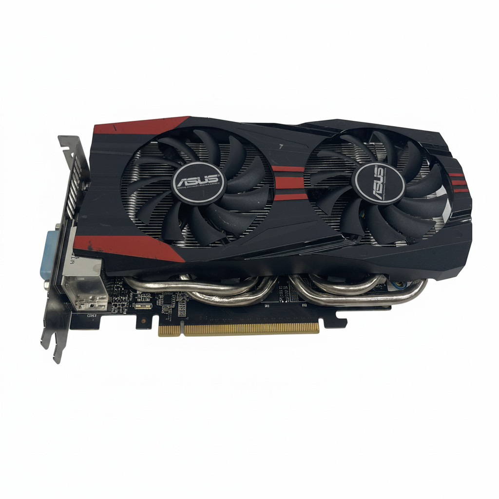 ASUS GeForce GTX 760 DirectCU II OC 2GB GDDR5 Graphics Card GPU 6-Pin Works