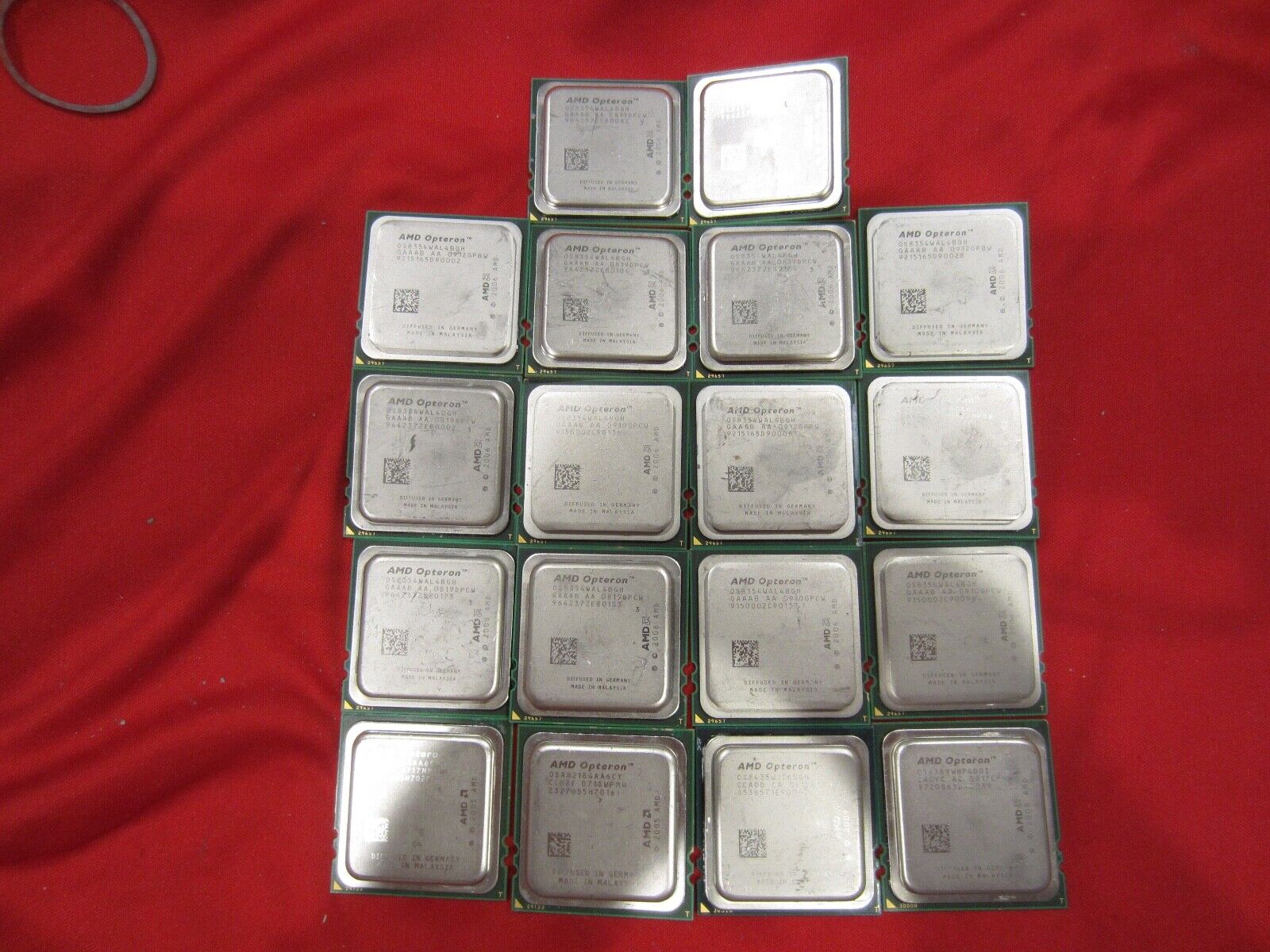 Lot of 86pcs AMD Opteron Socket 939,940 Dual-Core,Quad-Core,Six-Core CPUs